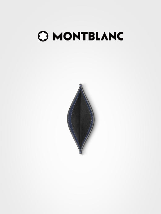 万宝龙 大班系列6卡位卡片夹墨水蓝  MB131694-F . 商品图2