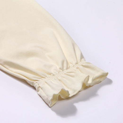 都市丽人生活家居春夏睡衣女RC拉架家居服薄款长袖长裤女士套装LH42A7 商品图6