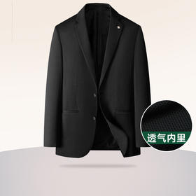 【商城同款】【新款DKP】大依优型大码西装休闲西服外套加肥加大肥佬休闲商务上衣男士胖子正装西装透气