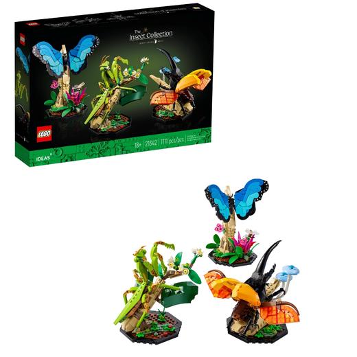 乐高21342昆虫系列还原真实昆虫大小 是自然收藏和昆虫爱好者的陈列好物 商品图0