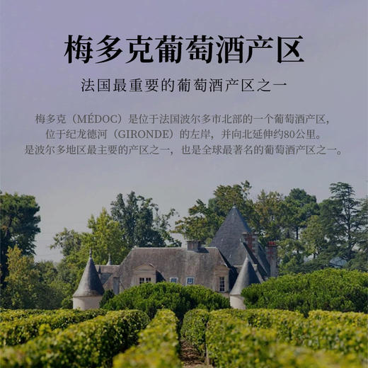 【1855列级名庄³】
法国进口迪仙上梅多克2013红葡萄酒750ml 商品图1