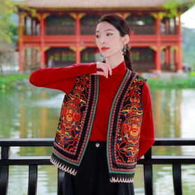 繁花有期刺绣马甲  第二批升级版来啦！