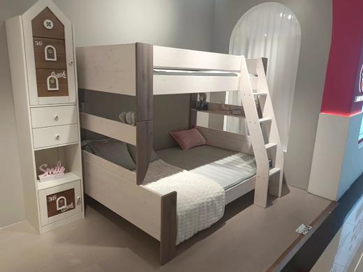 【超值清仓】 丹麦原装进口STEENS上下床，实木家居，安全耐用睡感舒适 商品图0