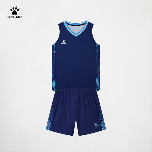 卡尔美2024新款儿童比赛训练篮球服 商品图2