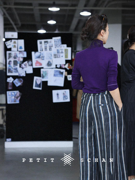 PETIT SCHAN小闪 CLO#340 10000 possibilities 一万种可能  必备单品100%美丽诺羊毛可水洗羊毛长袖T恤/打底衫 商品图9