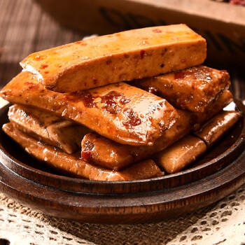 张飞豆干手磨麻辣味188g独立包装四川特产豆腐干办公室休闲零食 商品图3