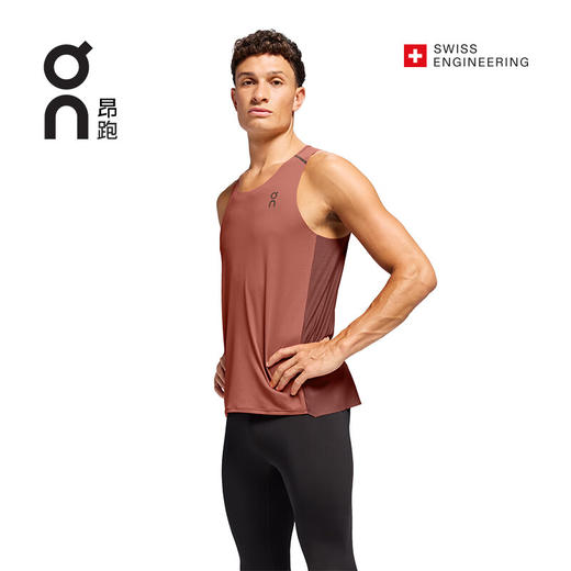 On 昂跑Performance Tank男款舒适训练背心 商品图2