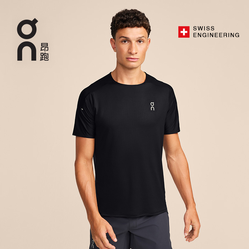 On 昂跑 Performance-T 3/Volt-T 男款 跑步高性能T恤运动短袖