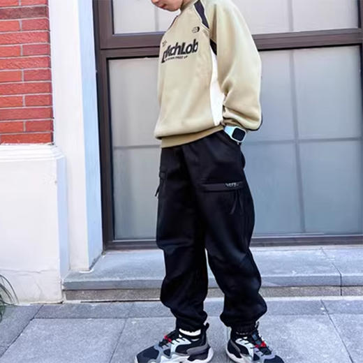 裁缝学苑TS20儿童装男童加绒裤子中大童工装裤纸样加厚长裤打板 商品图2