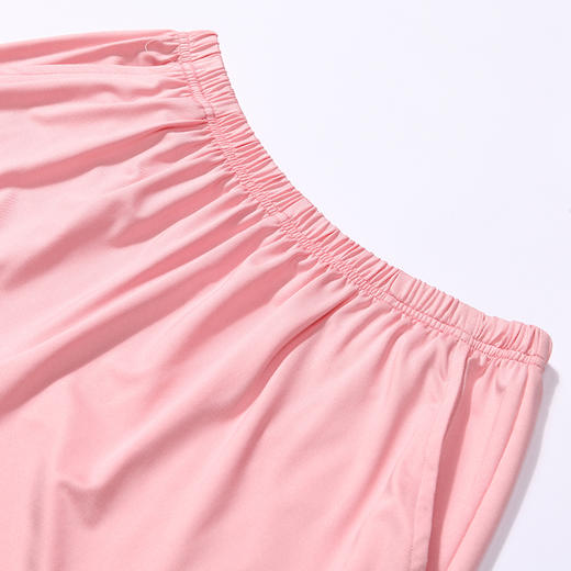 都市丽人生活家居春夏睡衣女牛奶丝拉架家居服薄款短袖短裤女士牛奶丝套装LH42B4 商品图7