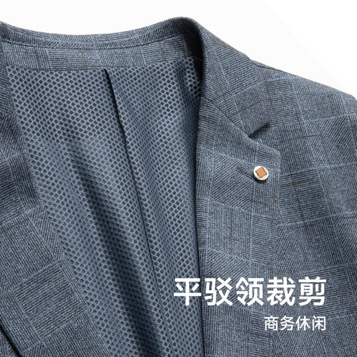 【商城同款】【新款DKP】大依优型大码西装休闲西服套装西裤外套裤子加肥加大肥佬休闲商务上衣男士胖子正装西装透气 商品图2