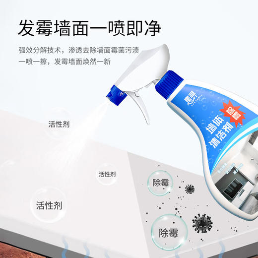 惠寻墙体除霉清洁剂500ml 商品图1