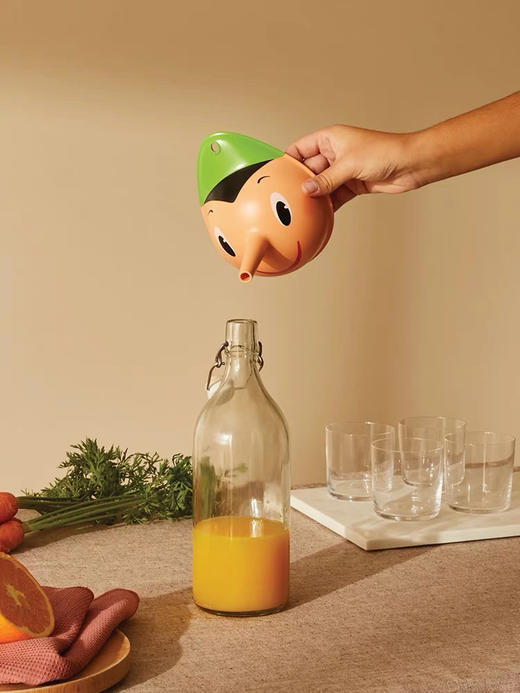ALESSI/匹诺曹厨房漏斗过滤分液神器欧式设计创意小口径家用 商品图0