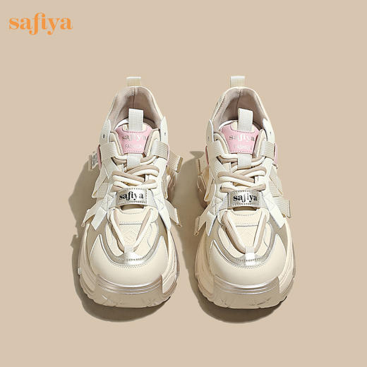 品质好货 | Safiya/索菲娅2024春季网红增高撞色厚底休闲老爹鞋 SF41112714 商品图0