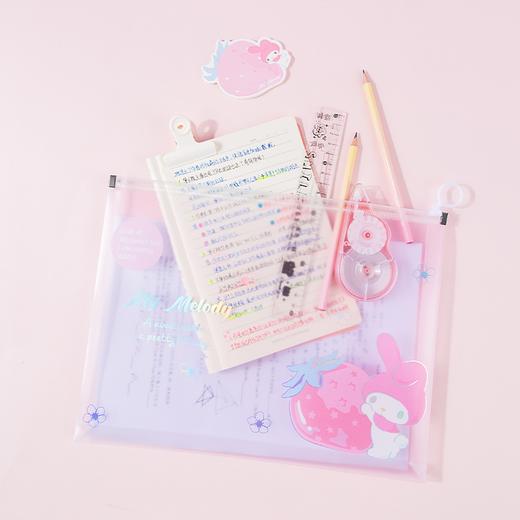 【广博】 kinbor三丽鸥A4拉链袋玉桂狗美乐蒂科目袋学习袋拉链文件袋 商品图3