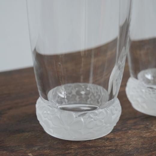 法国浮雕花卉玻璃杯 设计特别 商品图1