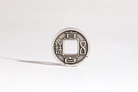 矩德泉坊 纯银手作  直百五铢（2.6厘米版） Q2401000756