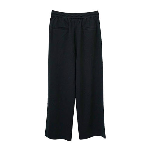 VIVIAN LIU薇薇安刘TR2417507春女装新款腰松紧阔腿针织直筒裤 商品图1