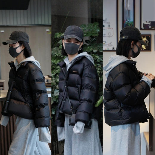 【布里欧修】高蓬松羽绒服秋冬亲子休闲定制秀款羽绒系列轻薄连帽 商品图2