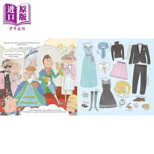 【中商原版】学会穿衣服 不同场合 What Should I Wear Now Different Occasions 英文原版 儿童绘本图画书 精装绘本 进口图书 商品图2