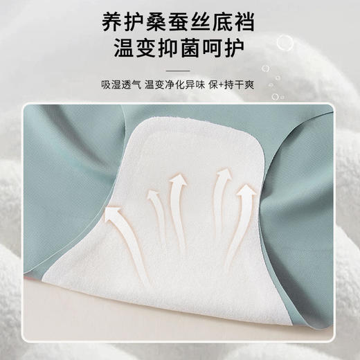 买一送一【告别小肚腩】高腰桑蚕丝果冻收腹裤养护桑蚕丝底裆无痕冰丝盈薄塑身立体蜜桃臀无痕点胶均匀收腹轻松穿出“s”形身材 商品图4