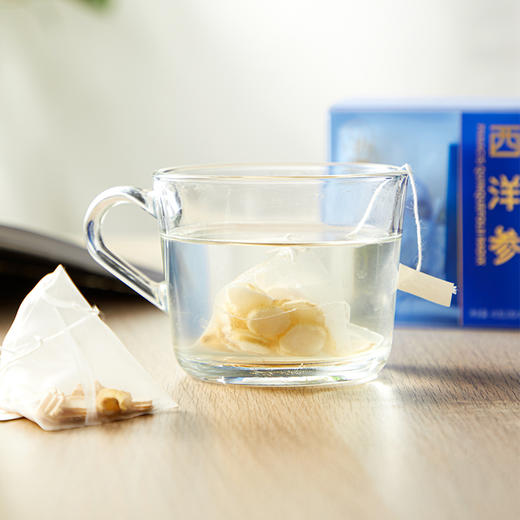 加拿大进口足龄西洋参片3克*15袋45克袋泡茶神象西洋参片袋泡茶 商品图7