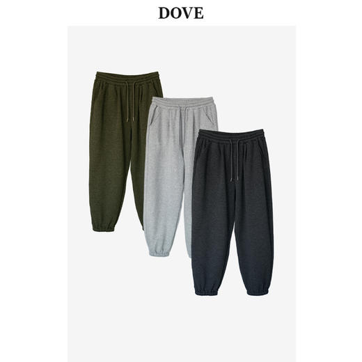 【糯米裤】秋冬加绒糯米裤必备搭配基础休闲裤 商品图0