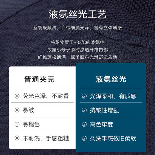 十如仕针织经编布液氨丝光弹力长袖夹克-OW05-03 商品图3