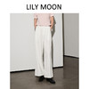 【夏季凉感】Lilymoon 夏新款麻感休闲阔腿直筒裤垂顺宽松气质不易皱 商品缩略图4