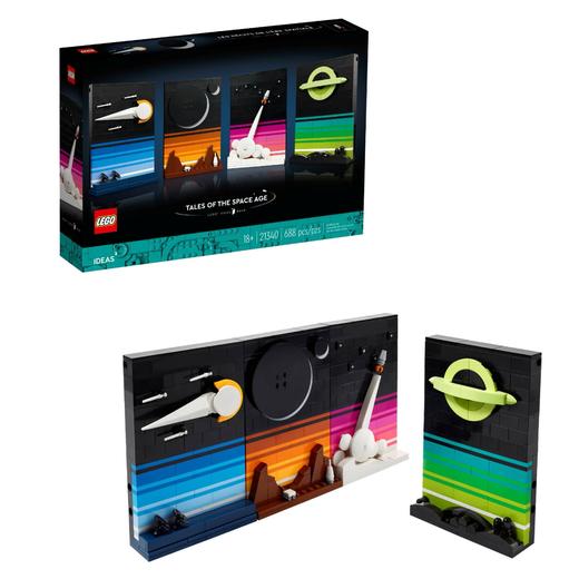 乐高21340太空时代故事积木玩具摆件礼物 商品图0