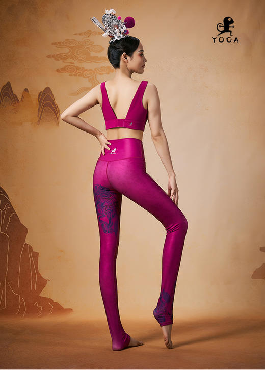 壁虎瑜伽【2402SY281】方领螺纹文胸（一体式胸垫）【5天发货】 商品图4