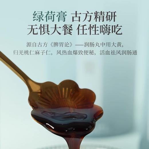 【东阿百年堂上市企业百草花姬绿荷膏】调理膏 百年堂百草花姬绿荷膏 源自古方《脾胃论》便秘 活血祛风润肠通  成人儿童休闲美食大餐日记 老少皆宜 120g  商品图1