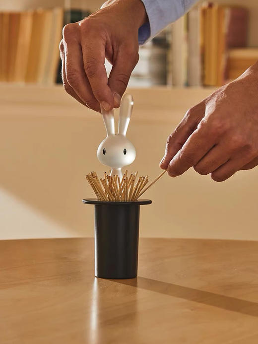 ALESSI/魔法兔牙签收纳盒牙签筒个性创意家用餐厅儿童送礼 商品图0