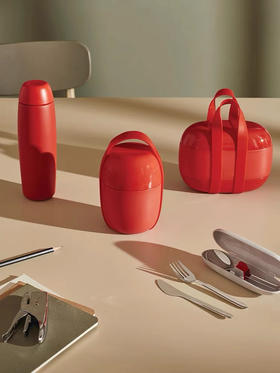 ALESSI/彩色保温杯随行杯轻奢泡茶过滤不锈钢办公室旅行