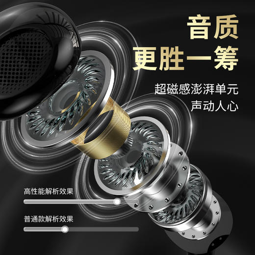 声德X10魔镜蛋半入耳蓝牙耳机 | 百元价位里的千元配置,超酷颜值,简约奢华的设计感 商品图4