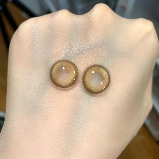 Meidis美蒂斯 国产日抛 情绪香槟  14.2mm白狮参考着色中等直径 商品图1