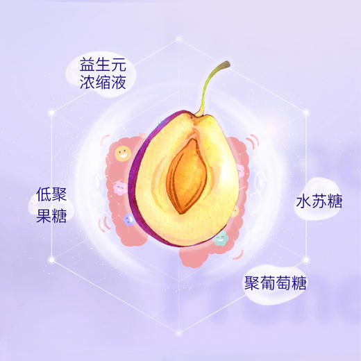 古田森西梅纤维果饮*3瓶 商品图2