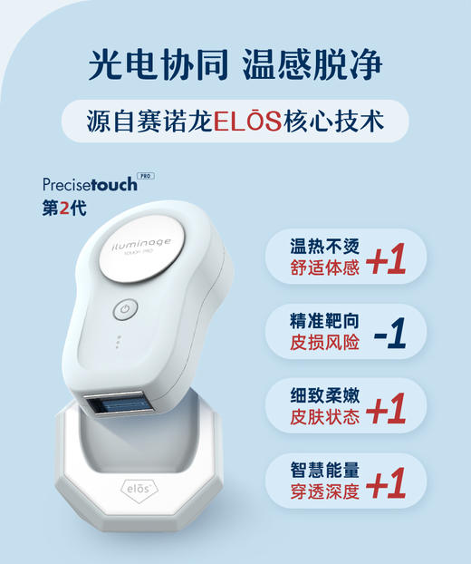 【2.21王炸割肉价】易美肌二代touch pro全身可用iluminage 送护目镜 刮毛刀 商品图2