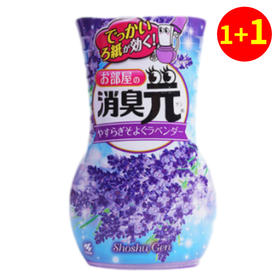 [1+1]일본고바야시 실내화장실탈취방향제라벤더향400ml