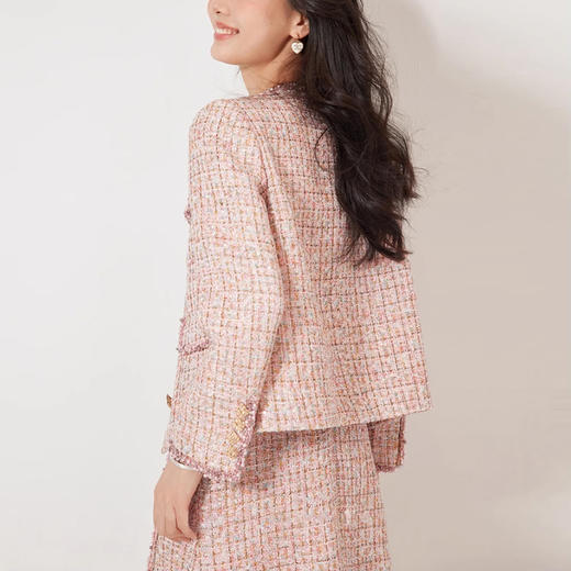 裁缝学苑AS194小香风短外套新款法式连衣裙套装纸样女装打板 商品图4