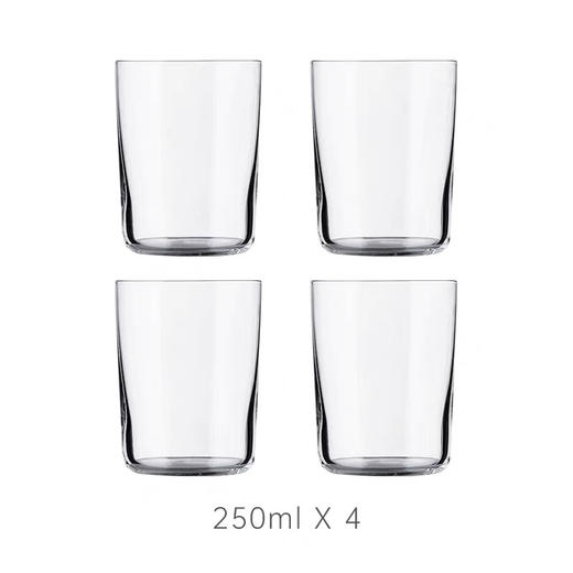 ALESSI/玻璃杯4件套泡茶牛奶咖啡水杯男女家用送礼欧式 商品图3