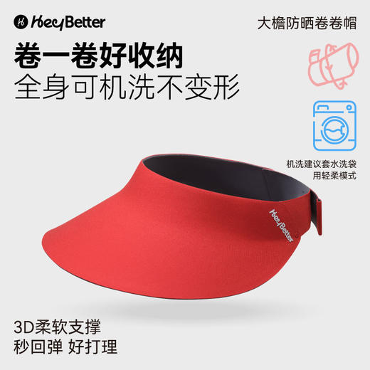 【成人防晒帽】HeyBetter成人空顶防晒帽丨大帽檐 商品图3