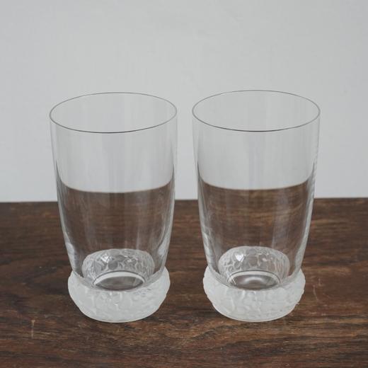 法国浮雕花卉玻璃杯 设计特别 商品图0