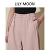 【夏季凉感】Lilymoon 夏新款麻感休闲阔腿直筒裤垂顺宽松气质不易皱 商品缩略图3
