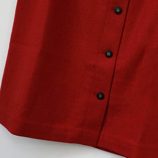 VIVIAN LIU薇薇安刘R2414006春女装新款前中撞色纽扣小香风半裙 商品图4