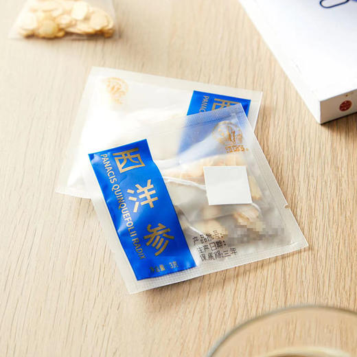 加拿大进口足龄西洋参片3克*15袋45克袋泡茶神象西洋参片袋泡茶 商品图2