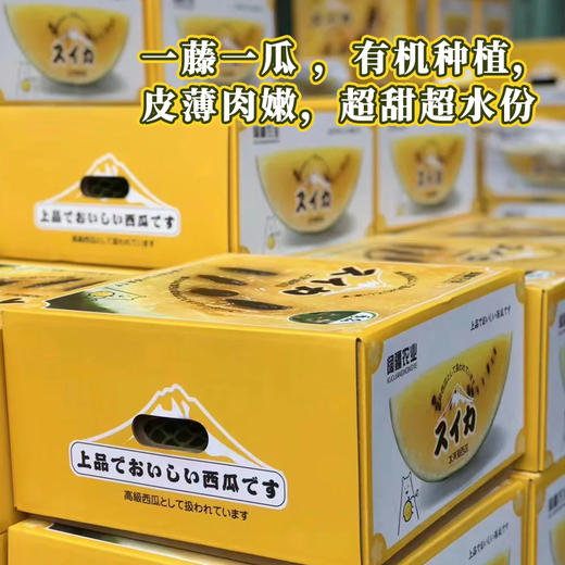 冰淇淋西瓜（2枚礼盒装） | 精品水果礼盒 商品图2