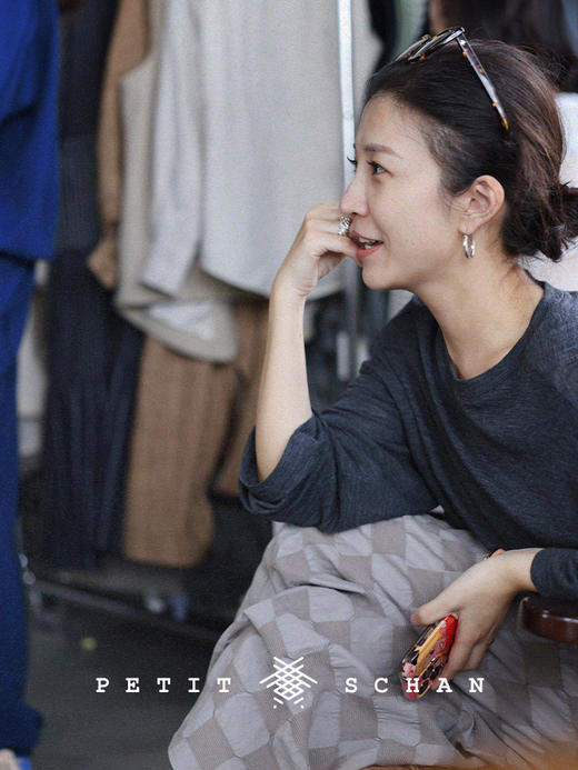 PETIT SCHAN小闪 CLO#340 10000 possibilities 一万种可能  必备单品100%美丽诺羊毛可水洗羊毛长袖T恤/打底衫 商品图8