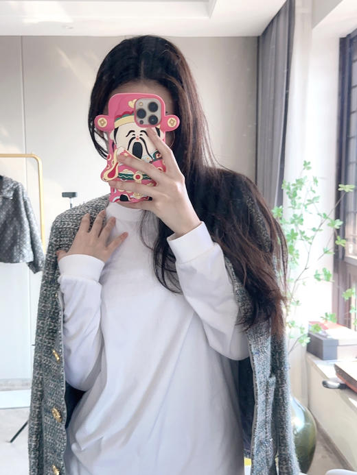 极简纯棉长袖T恤（一口价，女生建议ML） 商品图1