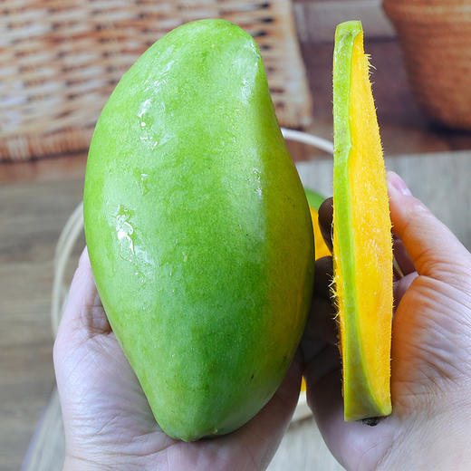 【严选鲜果！农家种植新鲜凯特芒】酸甜可口，淡淡清香，圆润饱满，清甜多汁的芒果-觅食坊 商品图3